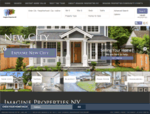Tablet Screenshot of imaginepropertiesny.com